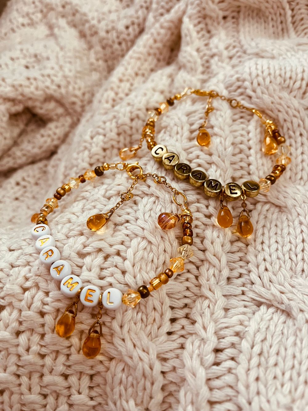 Caramel Friendship Bracelet 