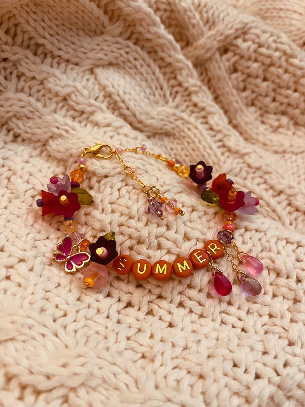 Summer Blossoms Friendship Bracelet 