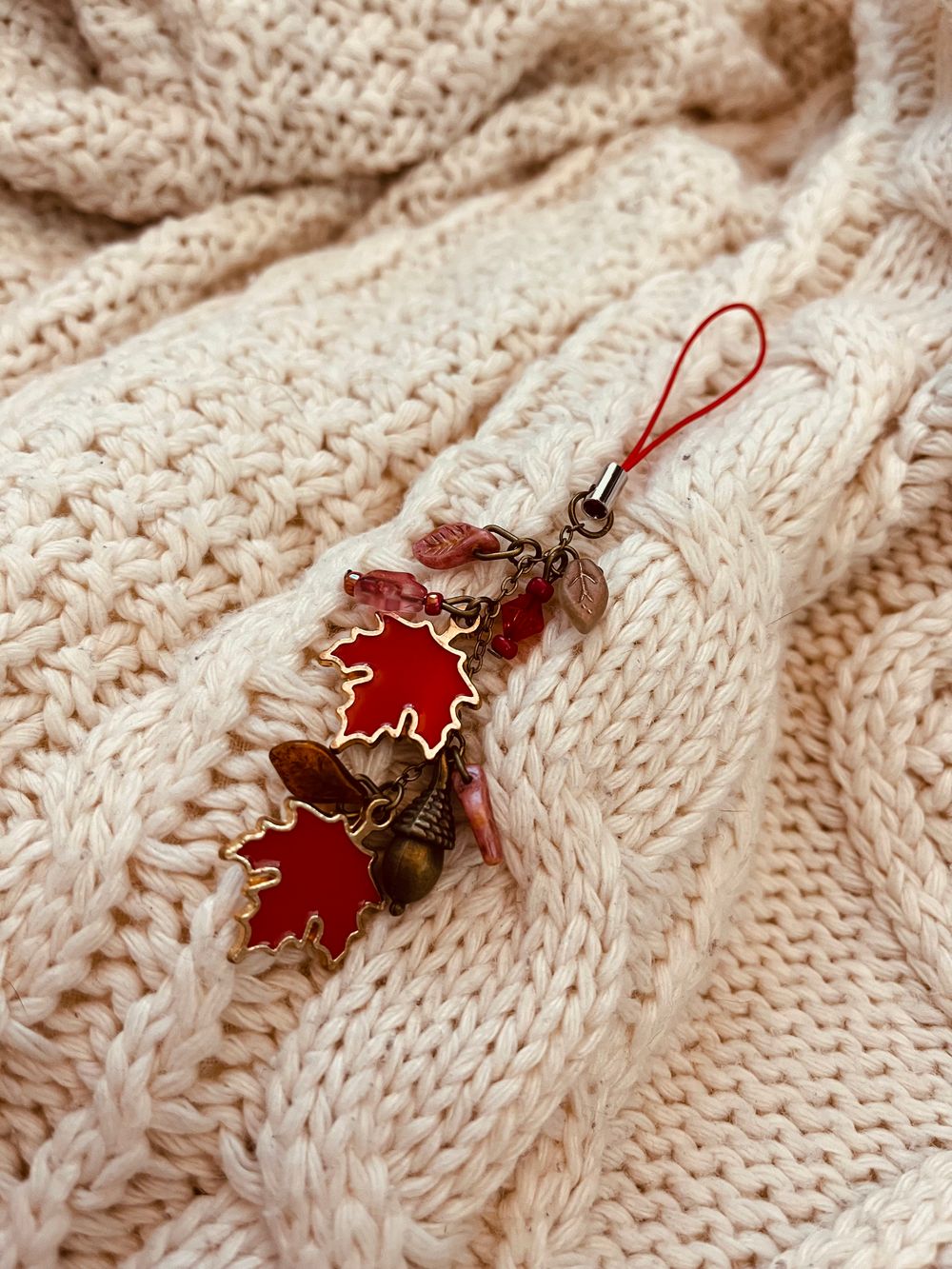 Scarlet Autumn Charm