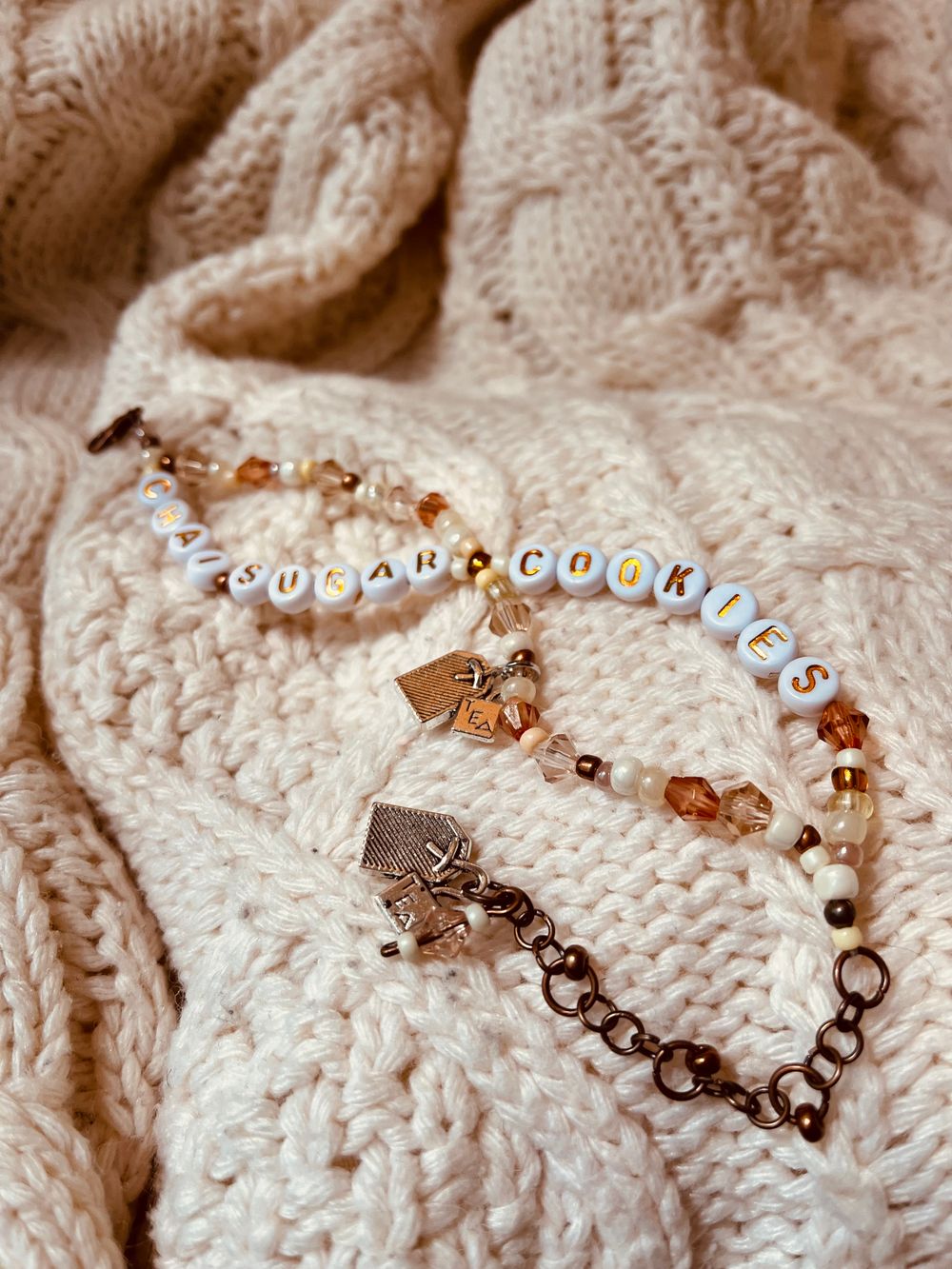 Chai Sugar Cookies Friendship Bracelet 